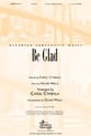 Be Glad SATB choral sheet music cover